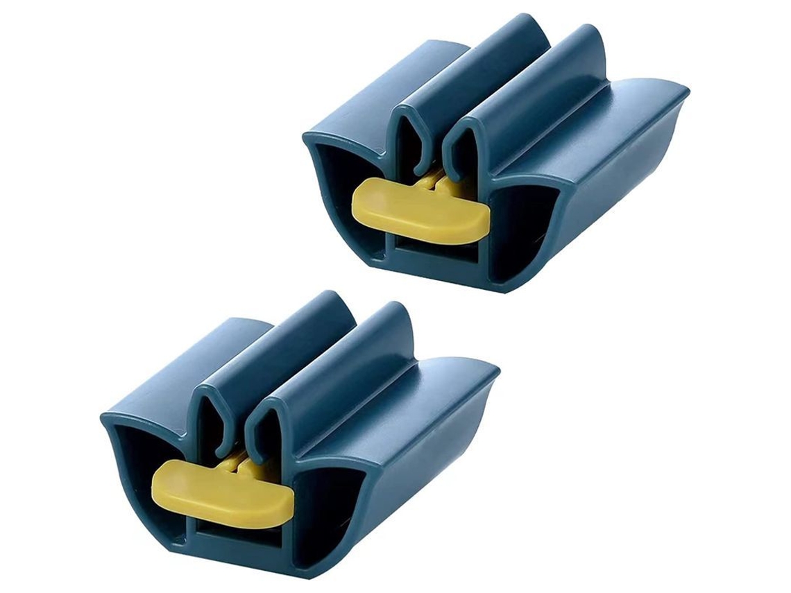 Paquete De 2 Dispensadores De Pasta De Dientes De Plástico, Dispensadores De Tubo Cuadrado Para Pasta De Dientes Y Crema Facial.