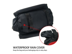 Vlrla-bolsa De Asiento Trasero Para Bicicleta Expandible Con Cubierta Impermeable Mtb Mochila Portaequipaje Bici