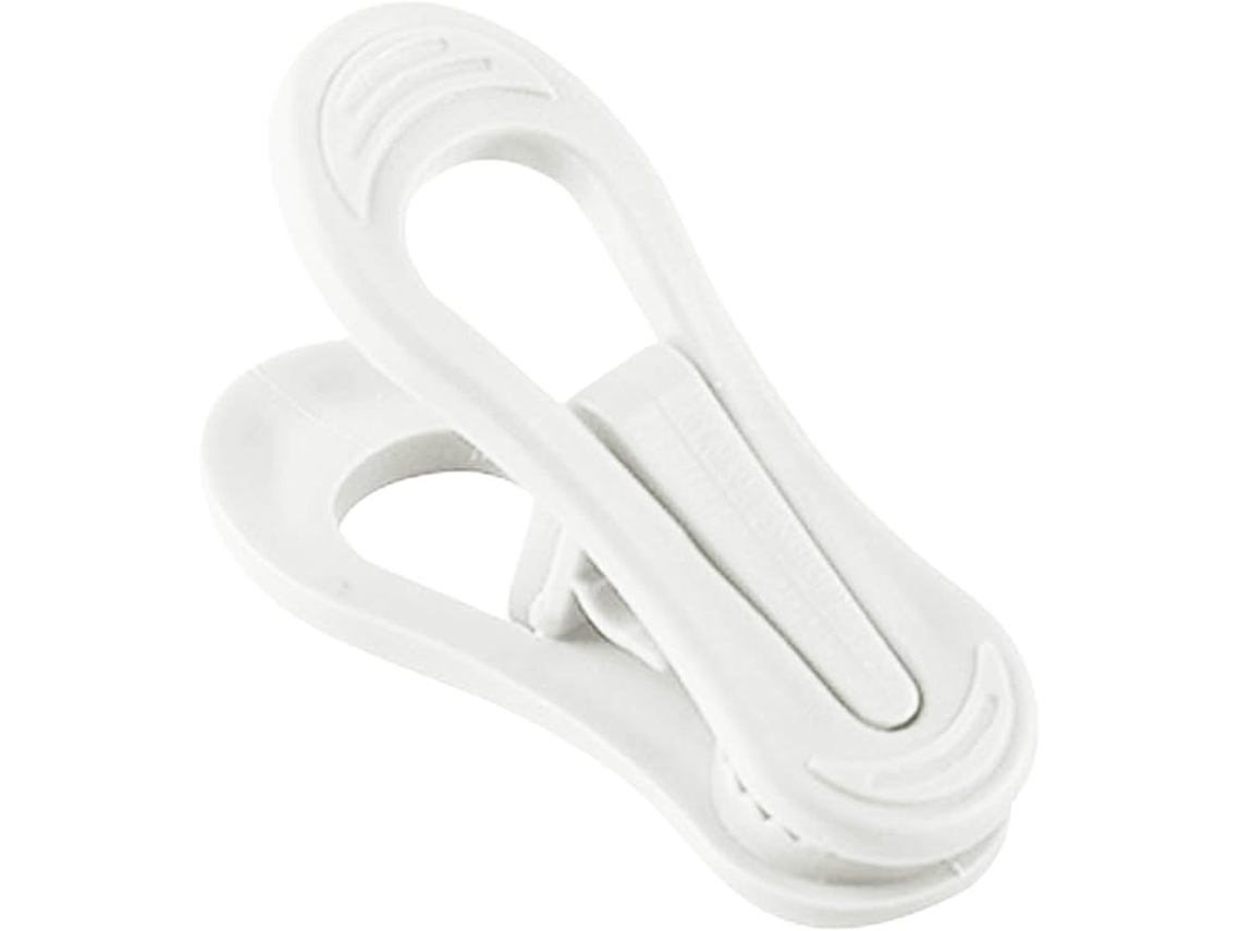 Clips para perchas multiusos, accesorios de plástico duraderos para organizar pantalones y ropa, dientes antideslizantes y seguros, fuerte fuerza de sujeción para