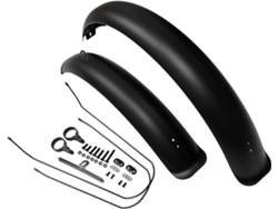 Guardabarros Harilla Para Bicicleta De Neumáticos Anchos, Accesorio Ciclismo, Fácil Reemplazo, Instalación
