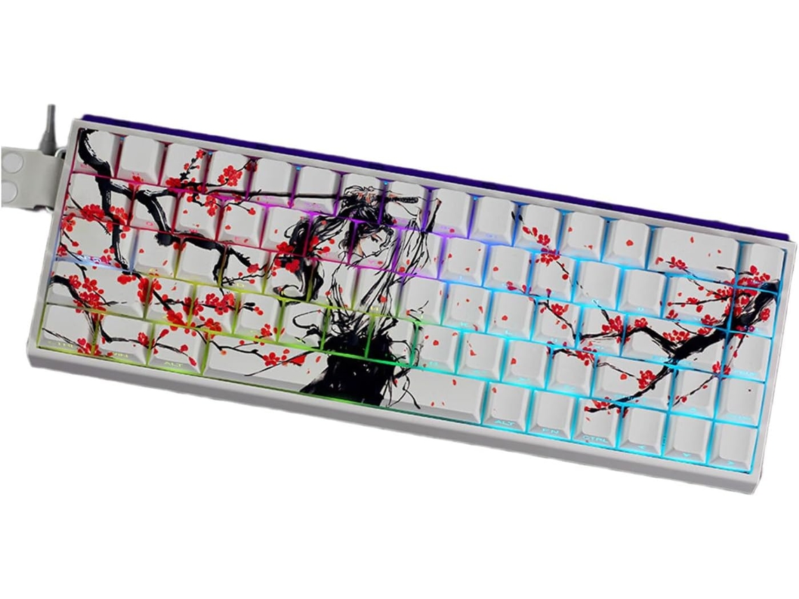 60% 68% Diseño De Pbt Perfil Original Teclas Tintes Bajo