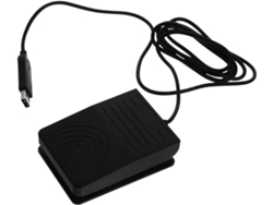 Pedal USB con interruptor de pie programable y función personalizable.