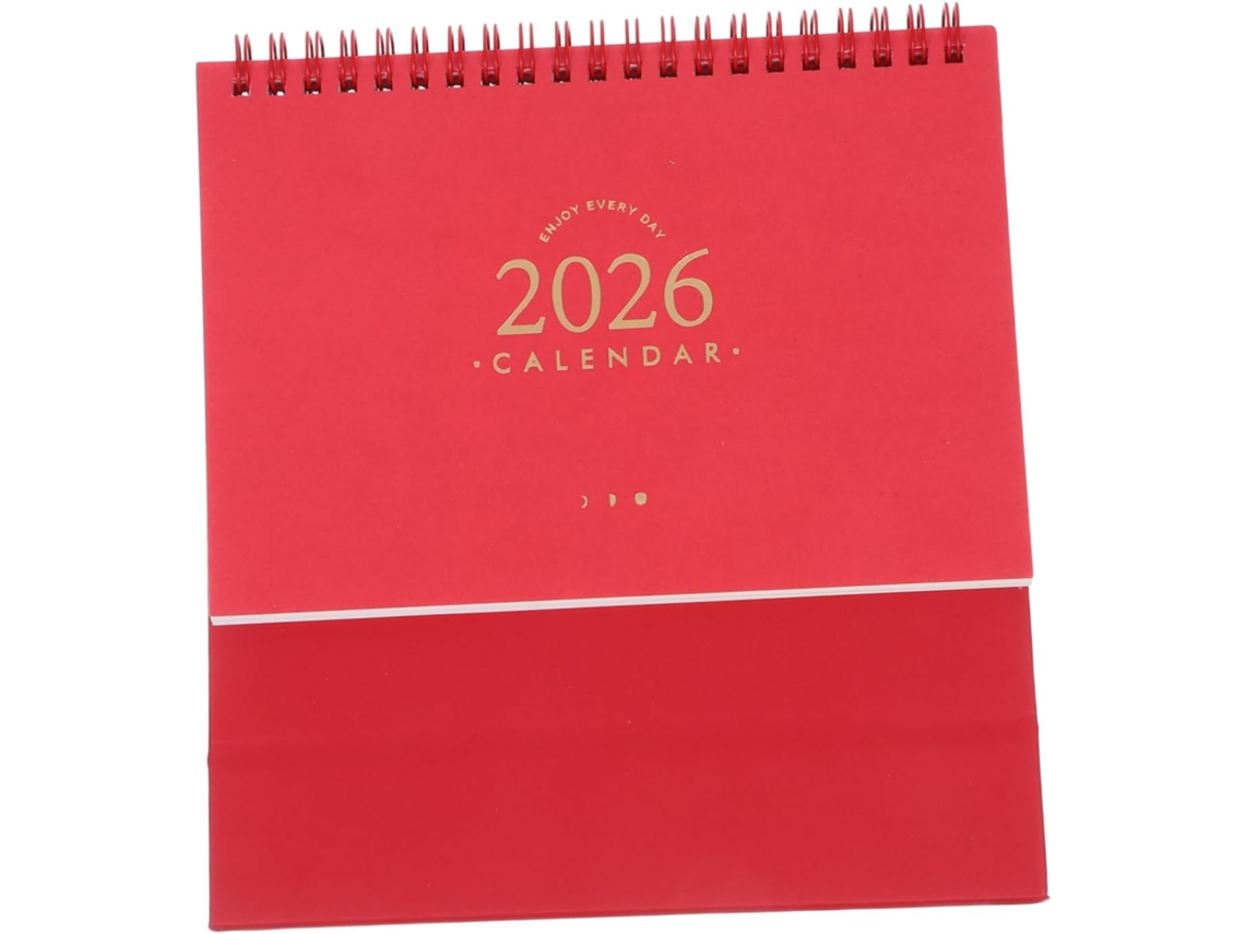 Calendario De Escritorio Portátil 2026, : 2025.9-2026.12