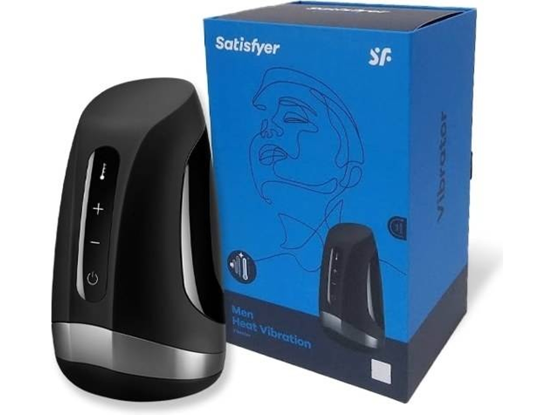 Masturbador para hombre SATISFYER Men Heat Vibration con Cargador Usb