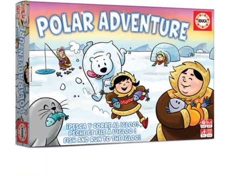 Juego Educativo EDUCA Aventura Polar (Edad Mínima: 4 Años - 35,6 x 25,8 x 5,8 cm)