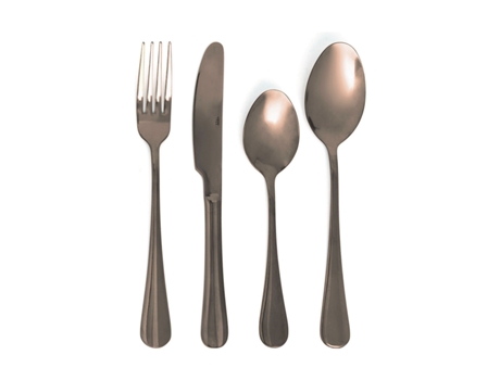 Juego De Cubiertos Quid Metal Cobre