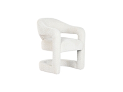 Sillon Poliester Boucle Crudo 66x65x82cm