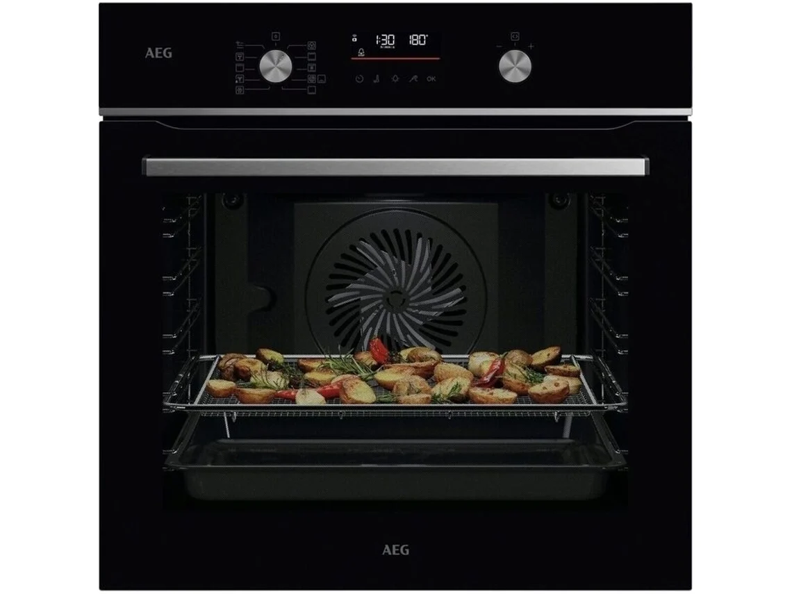 Horno Multifunción AEG OS6PB511AB (71 L - Pirolítico - Negro)