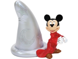Figura Mickey Mouse com Chapéu Aprendiz de Feiticeiro Disney 100º Aniversário Decorativa 12,7 Cms (4 años)