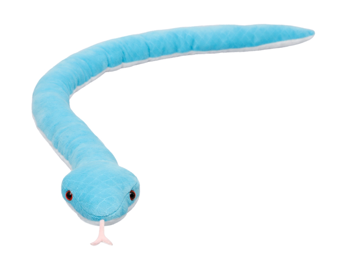 Peluche Víbora Azul Todo sobre la naturaleza WILD PLANET