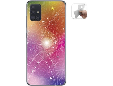 Carcasa Samsung Galaxy A51 TUMUNDOSMARTPHONE Abstracto Multicolor