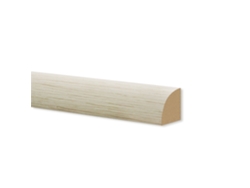 Basolino en Polímeros Hi-Tec Equalwood 19X19X2000Mm Aluminio Blanco y Otras Esencias Roble Blanco ETERNAL PARQUET