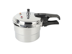 Olla A Presión Multifuncional De Aluminio Con Bandeja Para Vapor, Apta Para Cocinas Eléctricas Y De Gas, 18 Cm.