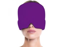 Gorro Para Aliviar La Migraña Con Terapia De Gel Frío/caliente Y Mascarilla Ocular Con Compresa De Hielo Jzm