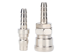 Conector Neumático Rápido G1/4 Autoblocante Para Mangueras De Aire Y Herramientas Neumáticas.
