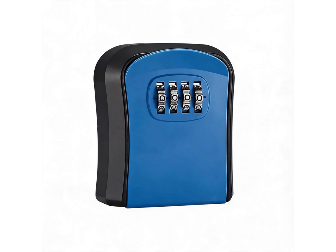 Caja De Llaves Eifson Segredo 4 Dígitos 8x4x9.5cm (azul)