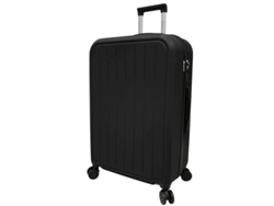Maleta de viaje grande Benzi / maleta con ruedas de 77 cm 4r Bz5902 Negra