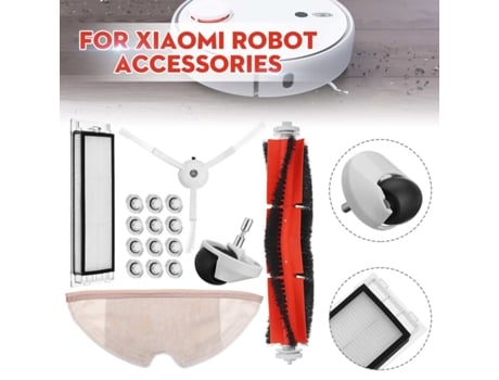 Filtros de cepillo principal para aspiradora, cepillos laterales, Kits de accesorios para fregona de piedra para Robot aspirador Xiaomi, piezas par...