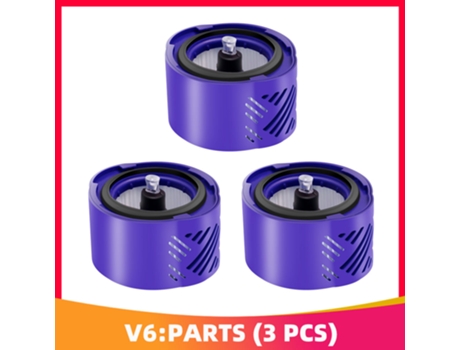 Kit de repuesto de conjunto de filtro Hepa Post para Dyson V6 SV07 Motorhead Absolute/Total Clean repuestos de aspiradora 966741-01