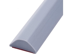 Protector de umbral de ducha, protección contra agua, gris, 50 cm, Jortmrd