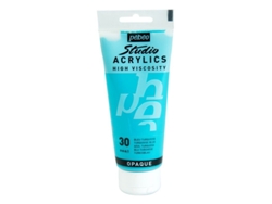 Tinta Acrílica PÉBÉO (Opaca - Turquesa - 100ml)