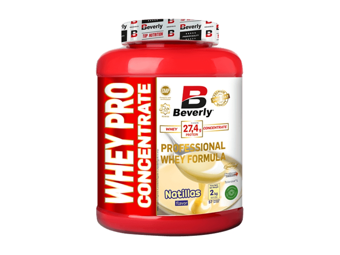 Whey Pro Concentrate - 2kg Natillas Beverly Nutrition