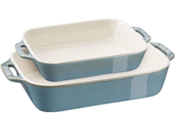 Bandeja para Asar STAUB (Azul - Cerámica)