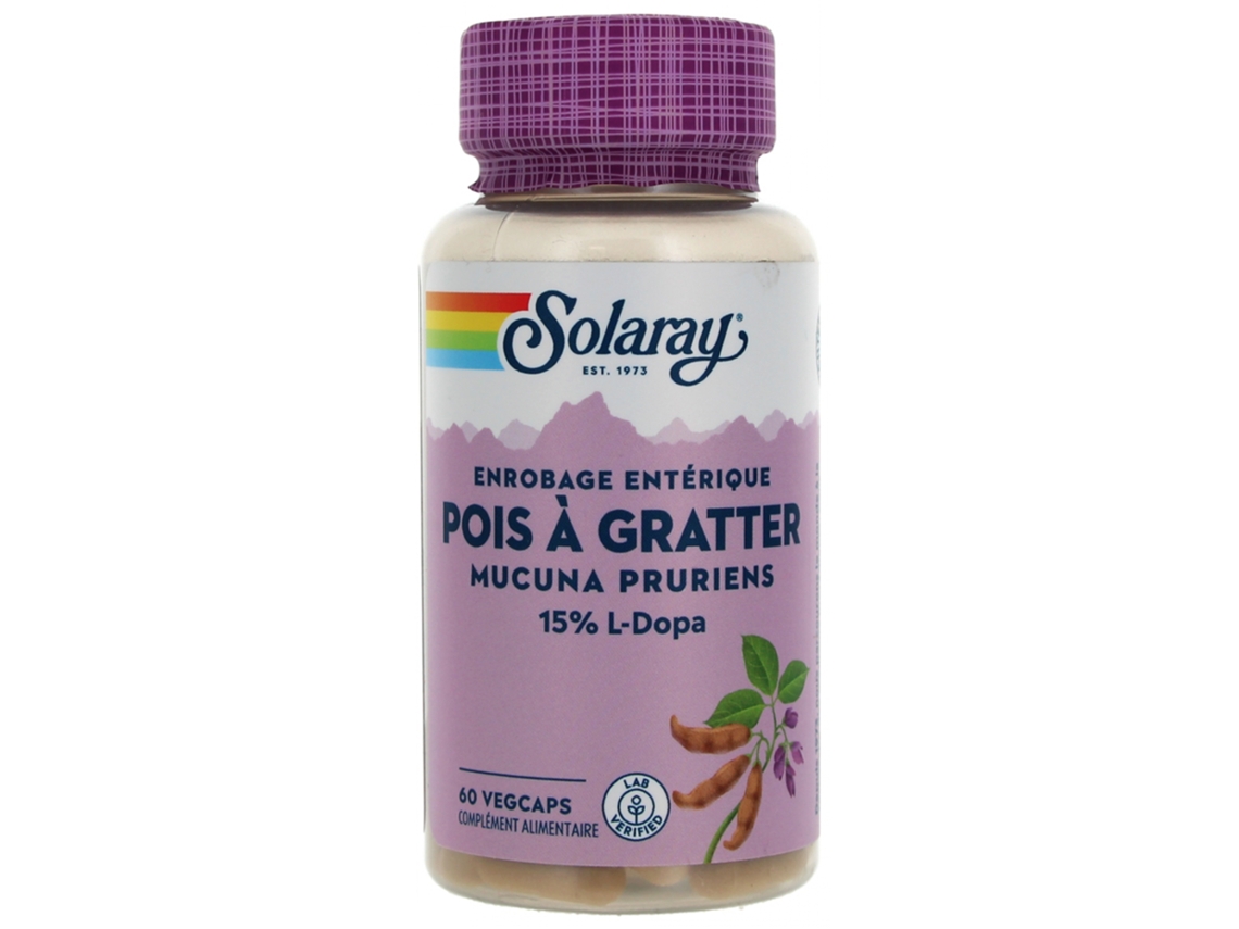 Scratch Peas 60 Vegetable Capsules SOLARAY