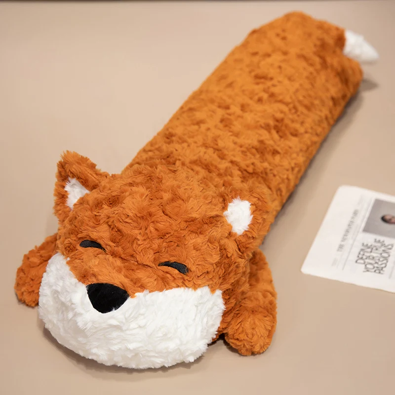 (almohada Zorro 120cm) Cojín Decorativo Para Adultos Con Forma De Animal, Suave Y Cómodo.