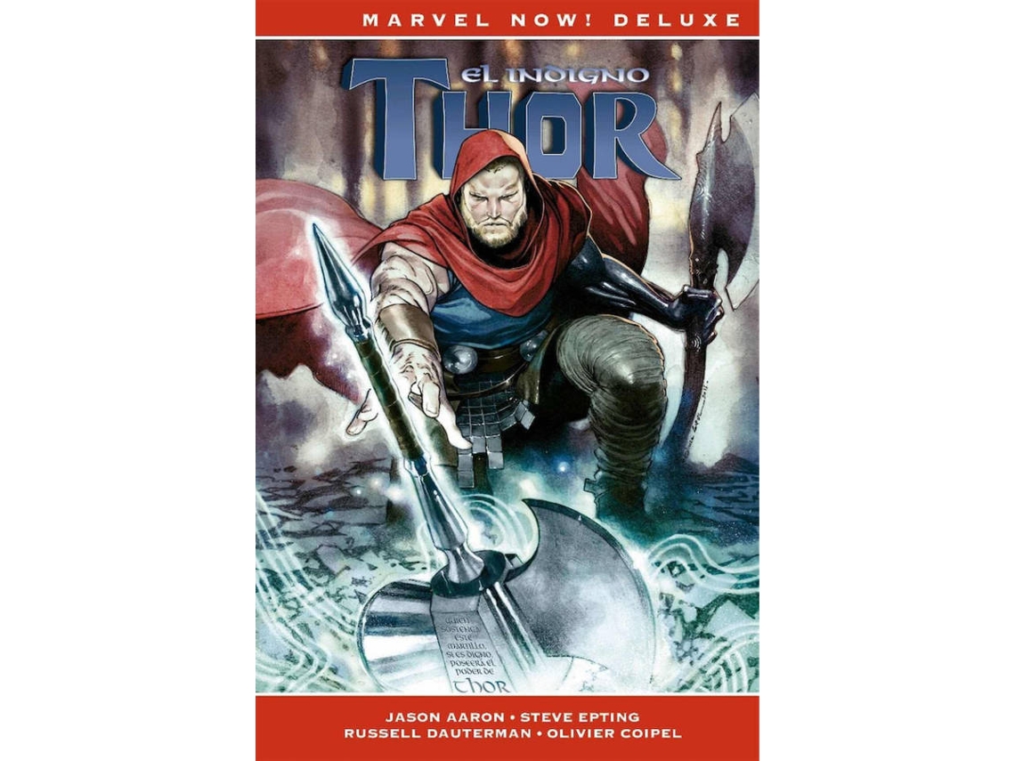 Libro Marvel Now! Deluxe Thor. El Indigno Thor 5 de Jason Aaron (Español)