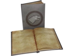 CADERNO LUZ GAME OF THRONES STARK