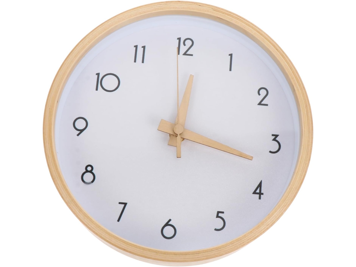 Reloj De Pared Redondo Decorativo Para El Hogar, Fácil De Colgar, Diseño Único.