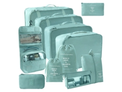 Organizador Cubos Empacar Maletas NEVEANCE Azul (34x25x7cm)