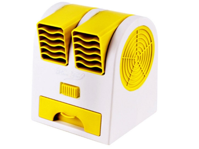 Ventilador de Suelo WJS CT1211 Amarillo