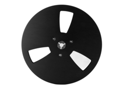 Rollo De Cinta Vacío De Aleación De Aluminio De 7 Pulgadas Y 1/4 De Pulgada Con 3 Agujeros Para Teac