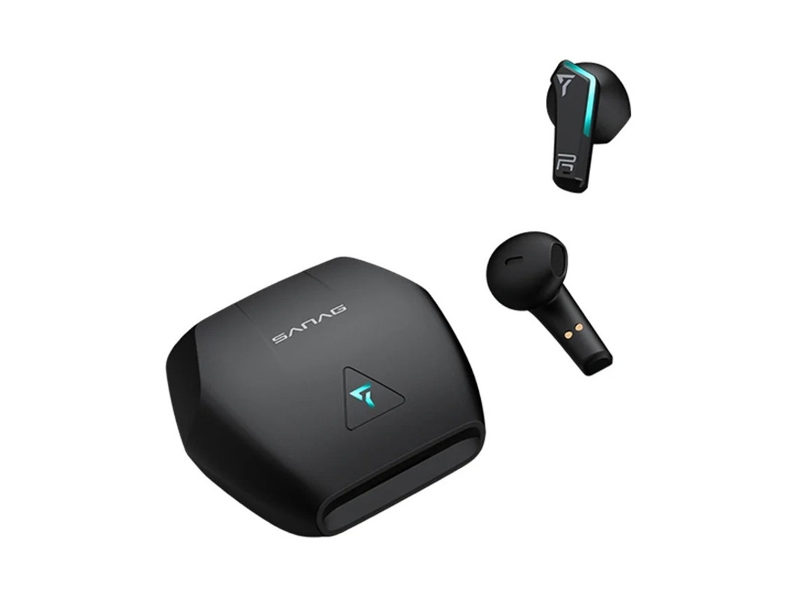 Auriculares Estéreo Horas Reprodução Yizhood True Wireless Bluetooth Negro