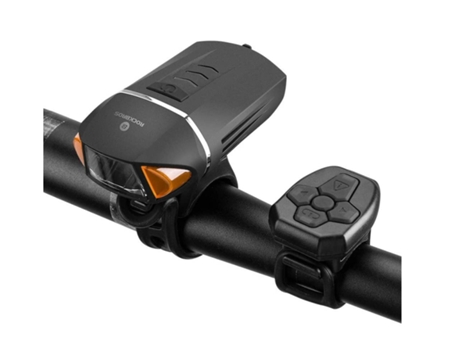 Luz de bicicleta recargable USB 350 lúmenes Luz de bicicleta LED Luces de noche Brillo Luces de bicicleta de montaña ajustables - ENZONS negros