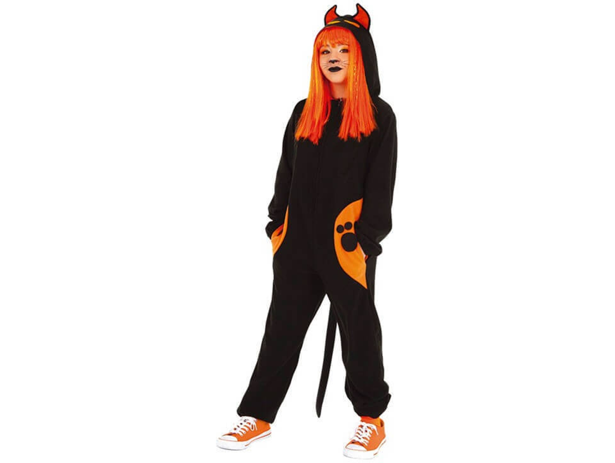 Disfraz Unisex DISFRAZZES Gato Negro (Talla: 3 a 4 años)