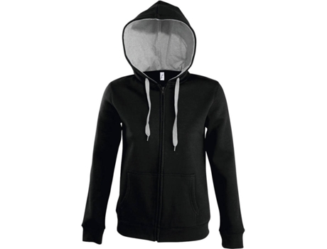 Abrigo SOL'S Soul Mujer (XL - Negro)