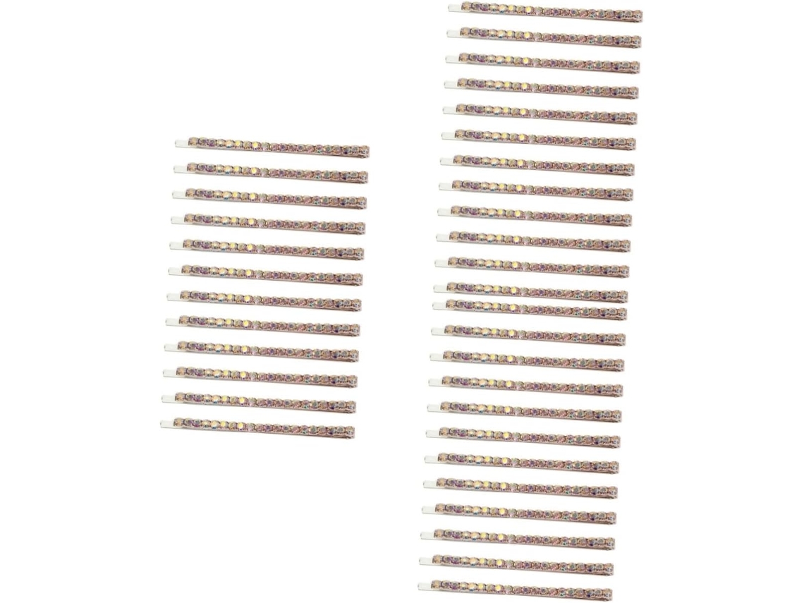 Pinzas Para El Cabello Con Diamantes De Imitación, Paquete De 36 Unidades, Para Mujer, Elegante Accesorio De Moda Para Niñas, Pasador.