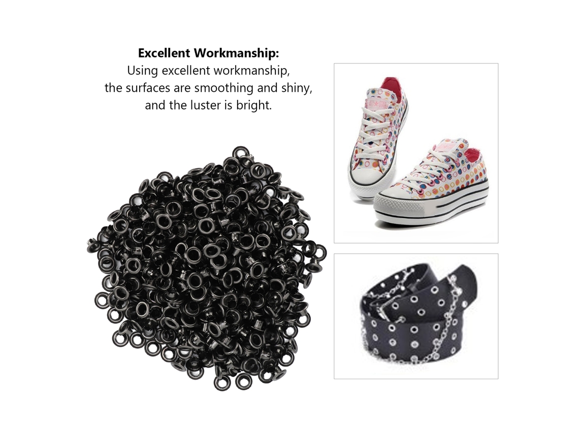 500 Botones A Presión Termoadhesivos Con Superficies Lisas Y Brillantes Para Costura Diy (color Gris Plomo)