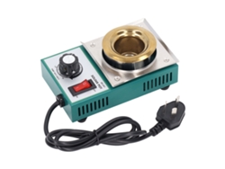Olla De Soldadura Redonda De Acero Inoxidable Ti Plating 150w Baño De Soldadura Electrónica Ac 220‑240v