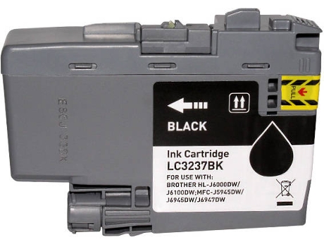 Cartucho para Brother LC3237 Negro Tinta de Pigmento