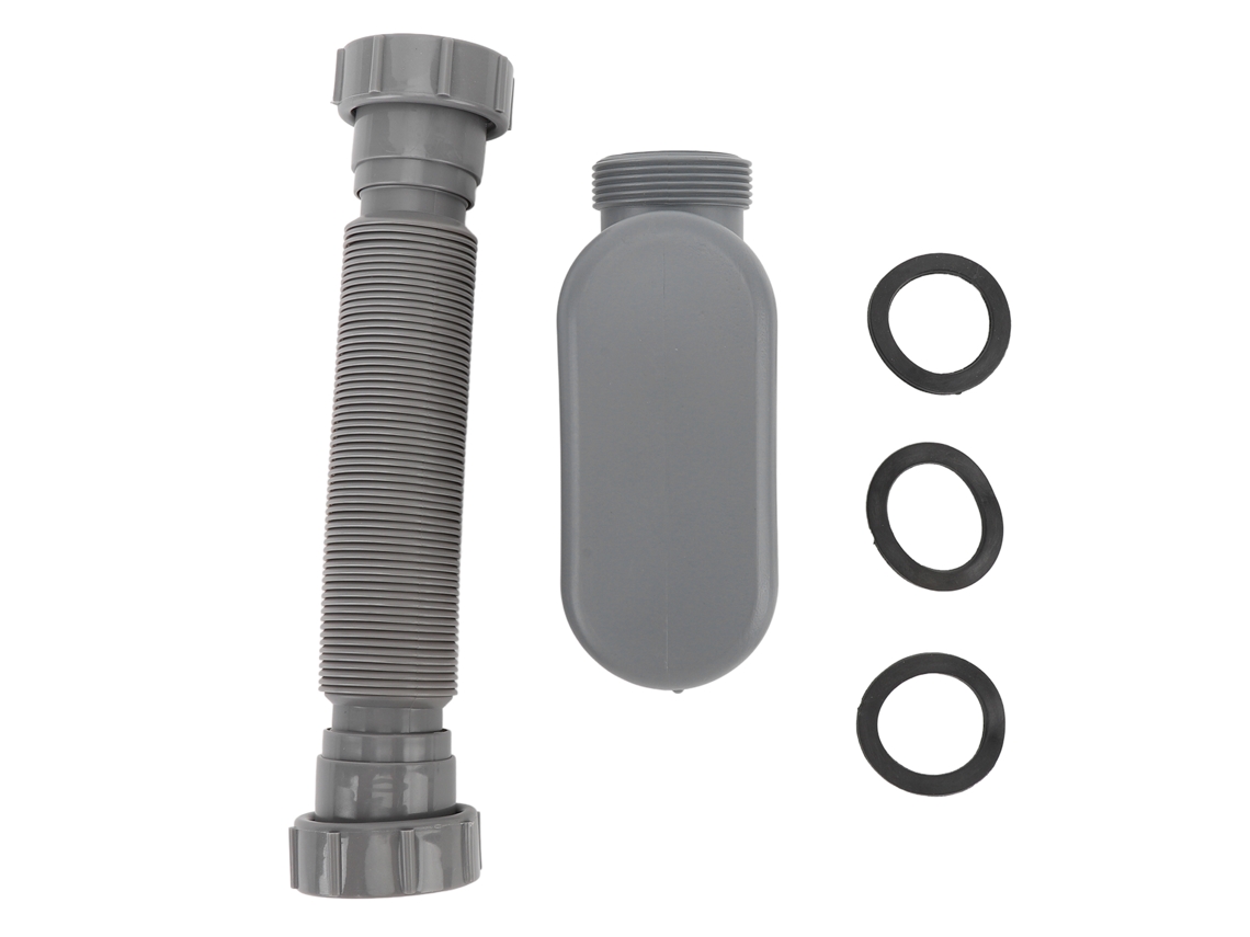 Tubo de desagüe de bañera (flexible, resistente a los olores)