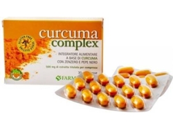 Complemento Alimentar FARMADERBE Complexo De Cúrcuma (30 comprimidos)