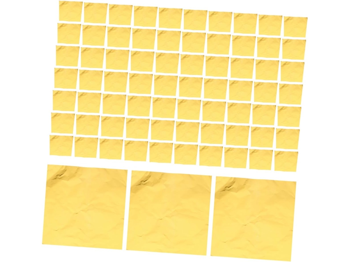 Papel De Regalo Cuadrado Para Té, Chocolate Y Dulces, 300 Piezas.