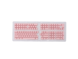 Juego De 132 Teclas Con Perfil Ruso, Oem, Abs Mate, Para Teclados Mecánicos De 61 A 108 Teclas.