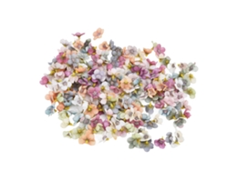 200 Cabezas De Flores De Tela Pequeñas De 2,5 Cm, Flores Artificiales Para Decoración De Bodas, Cumpleaños Y Manualidades.