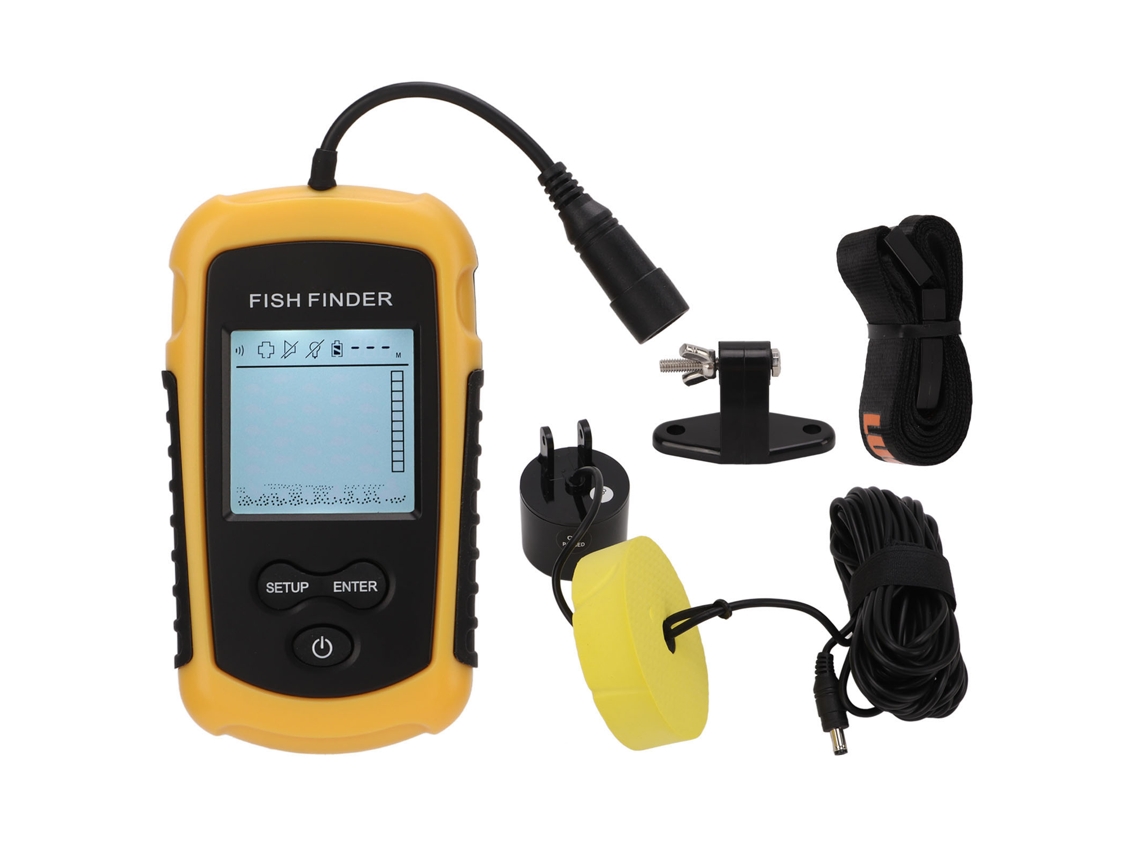 2026rebe-detector De Peces Cableado Portable Sonar Inteligente Con Sonda Para Pesca En Ríos