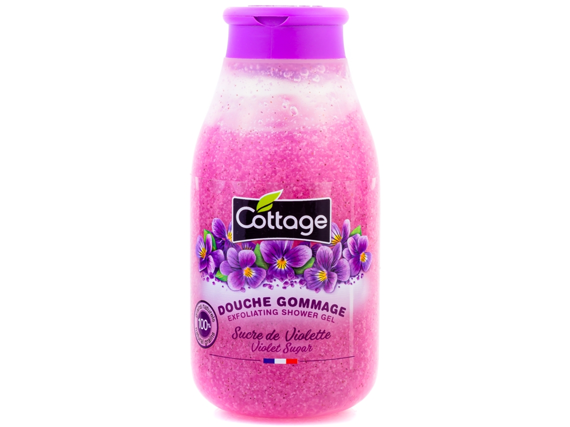 COTTAGE Gel de Ducha Exfoliante Violeta 250 ml